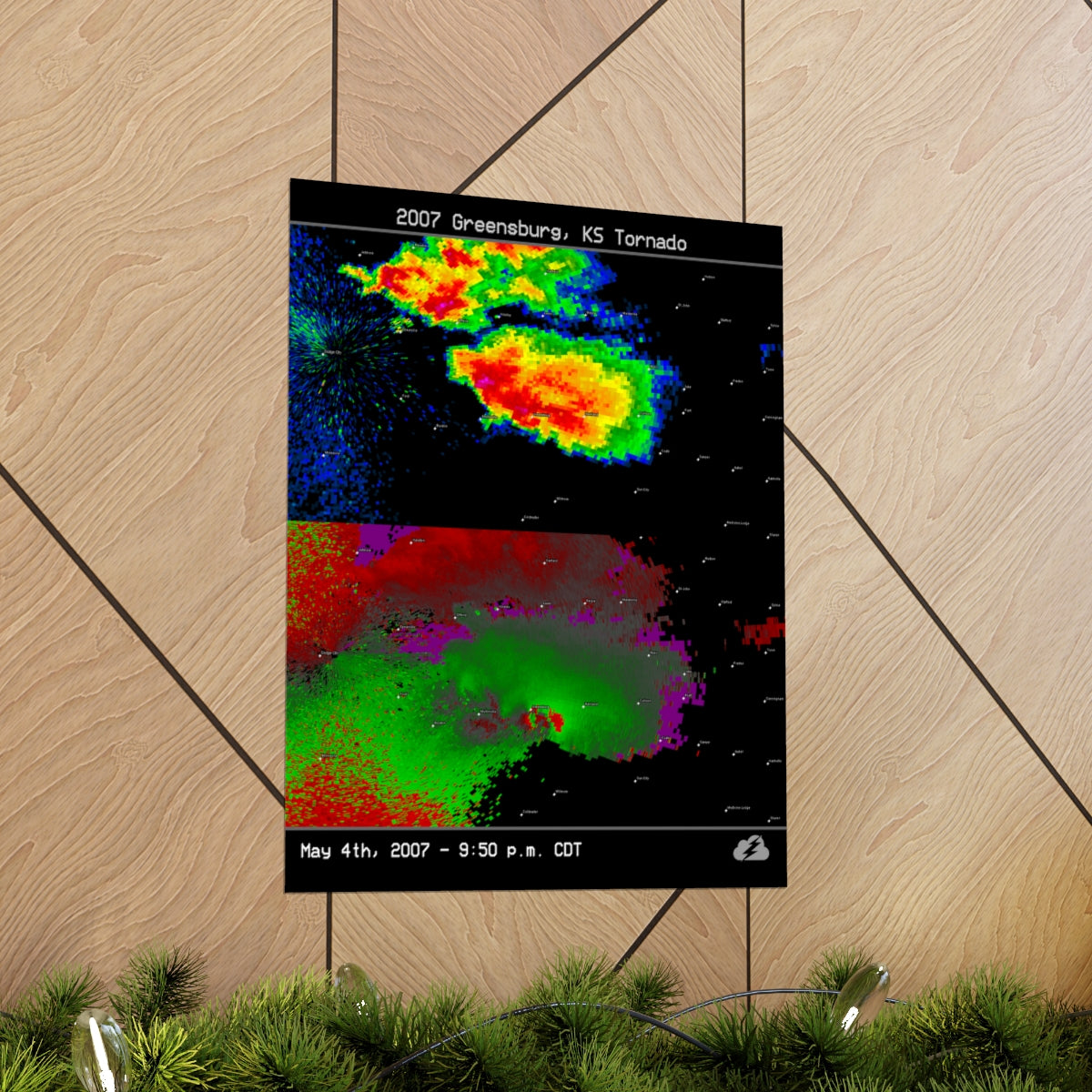 Greensburg, KS 2007 Tornade Poster