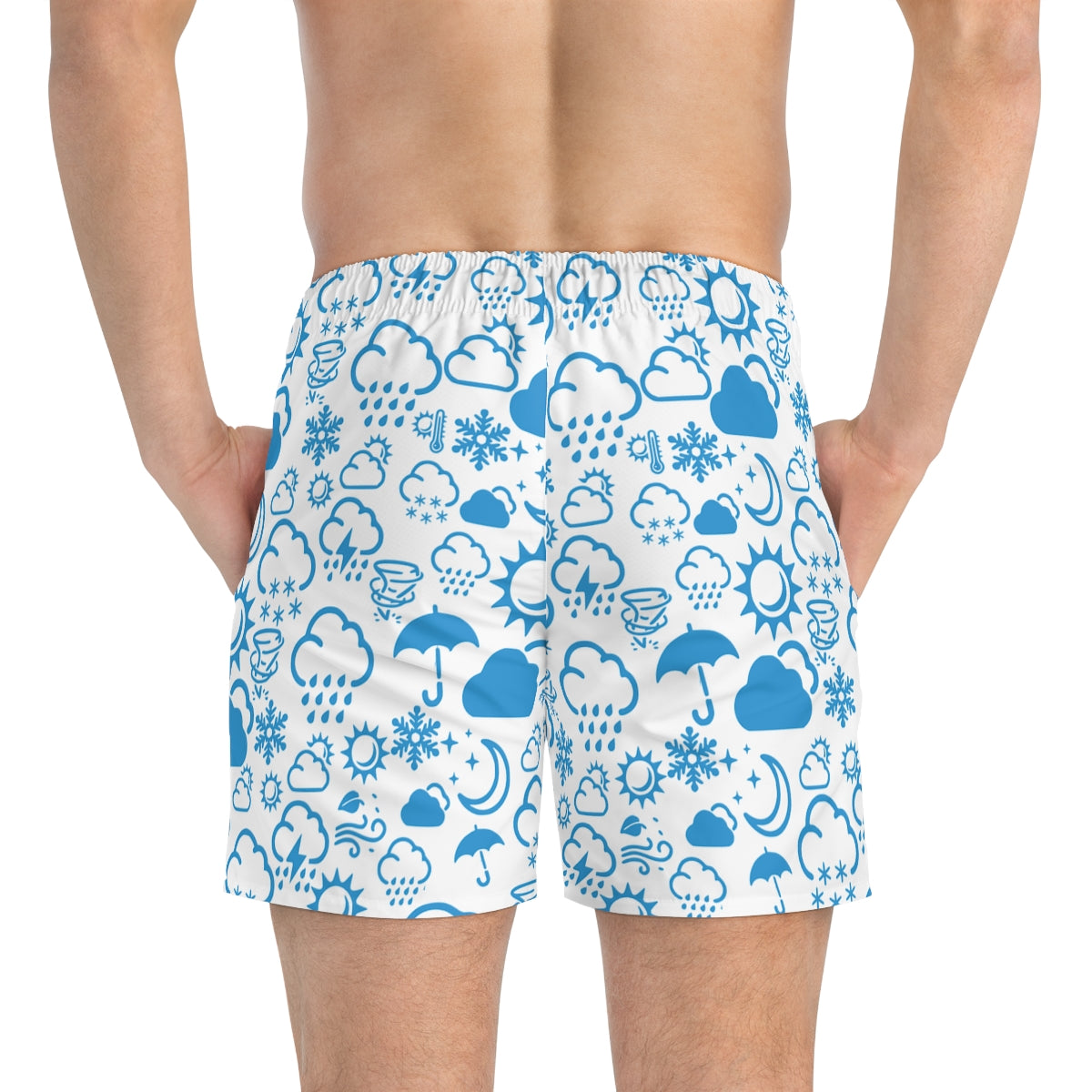 Maillot de bain Wx Icon (Blanc/Bleu)