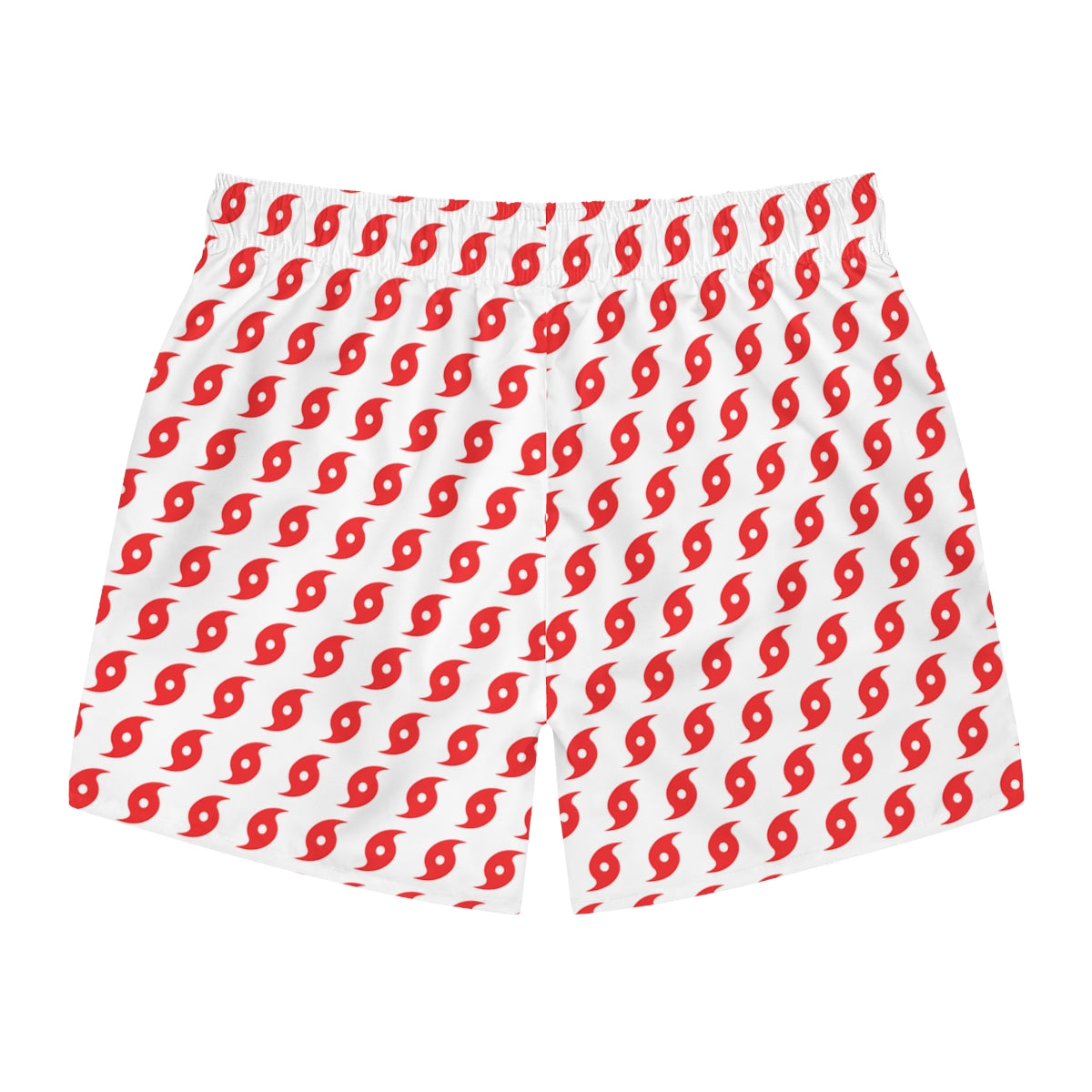 Short de bain Hurricane (Blanc/Rouge)