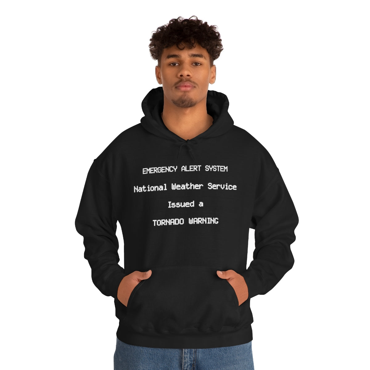 Sudadera con capucha de advertencia de tornado EAS