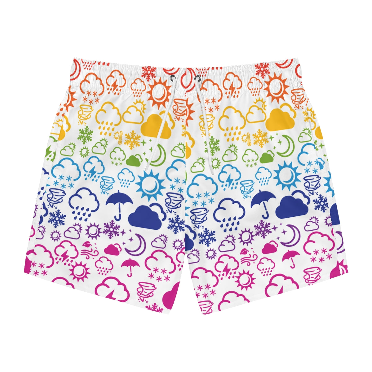 Maillot de bain Wx Icon (blanc/arc-en-ciel)