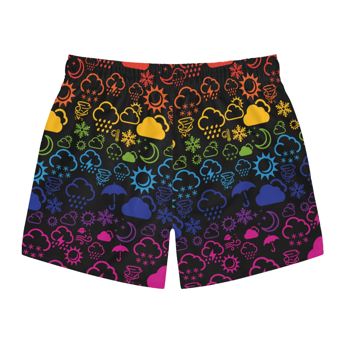 Maillot de bain Wx Icon (noir/arc-en-ciel)
