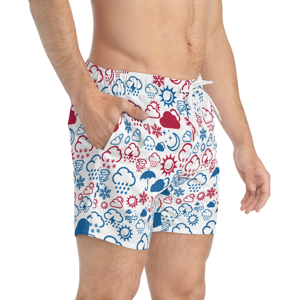 Maillot de bain Wx Icon (rouge/blanc/bleu)
