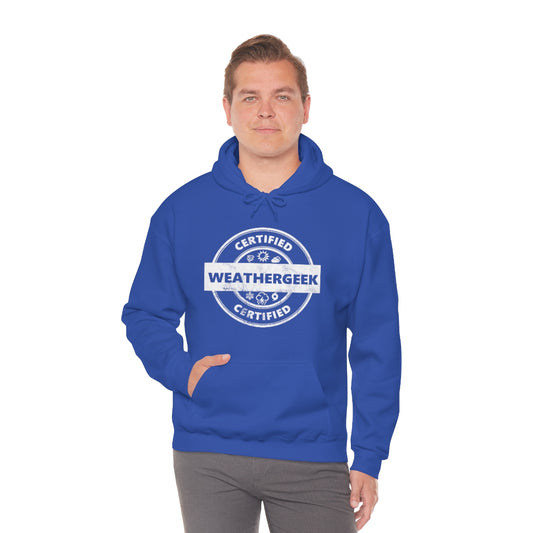 Sweat à capuche certifié Weathergeek