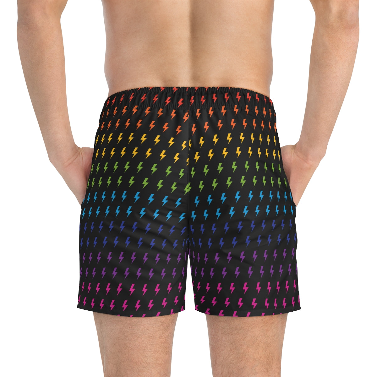 Maillot de bain Lightning (noir/arc-en-ciel)