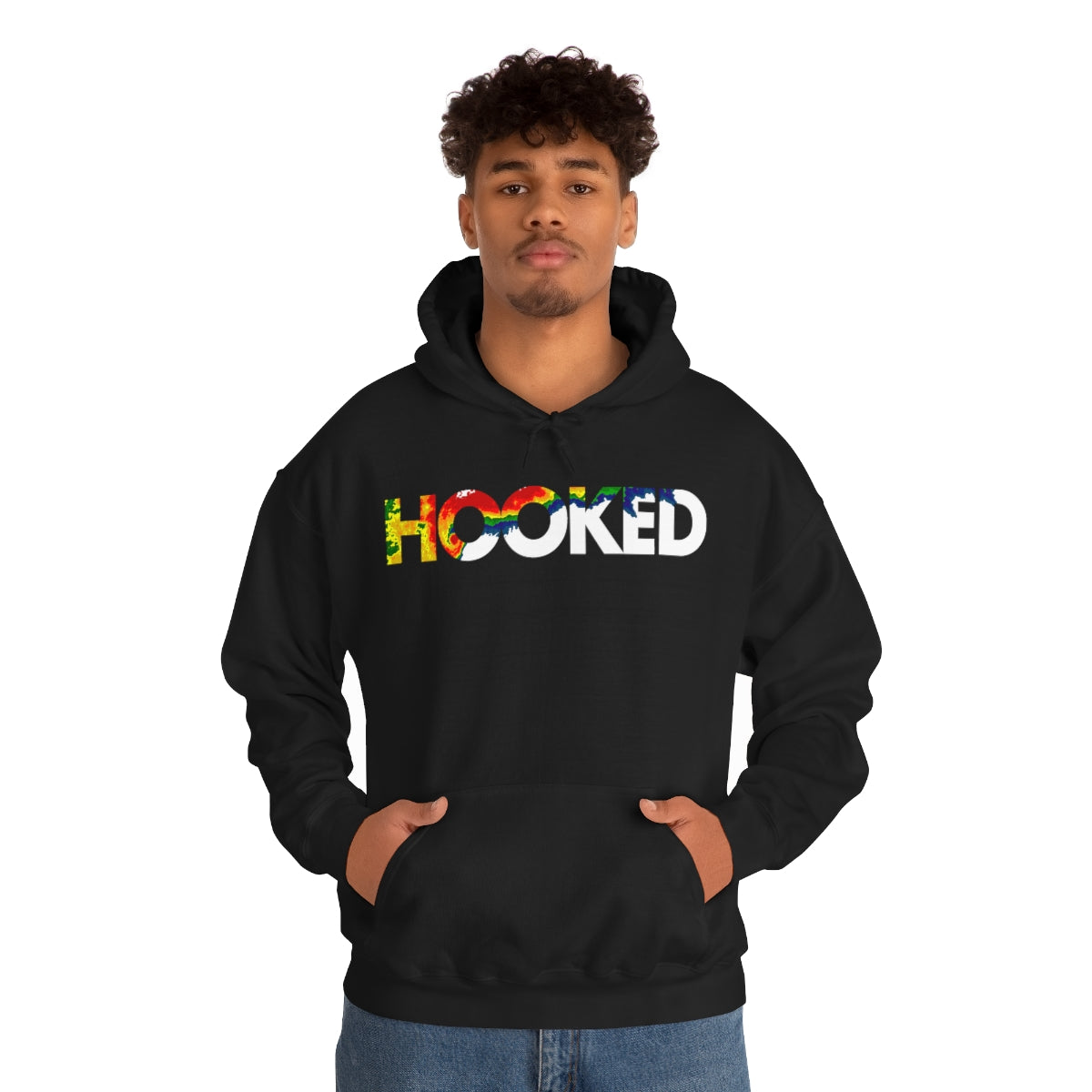 Sudadera con capucha enganchada