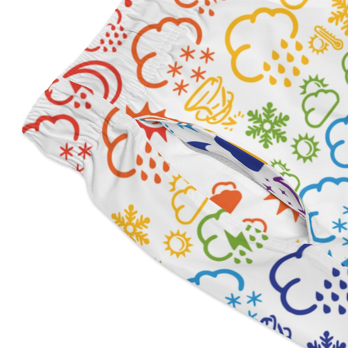 Maillot de bain Wx Icon (blanc/arc-en-ciel)