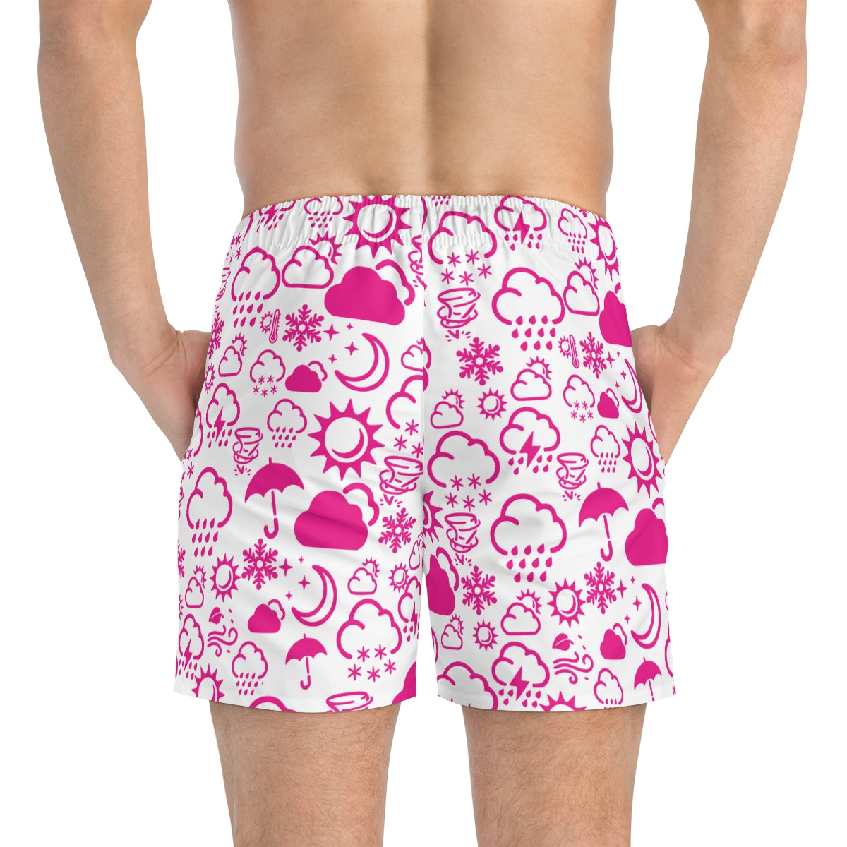 Maillot de bain Wx Icon (Blanc/Rose)