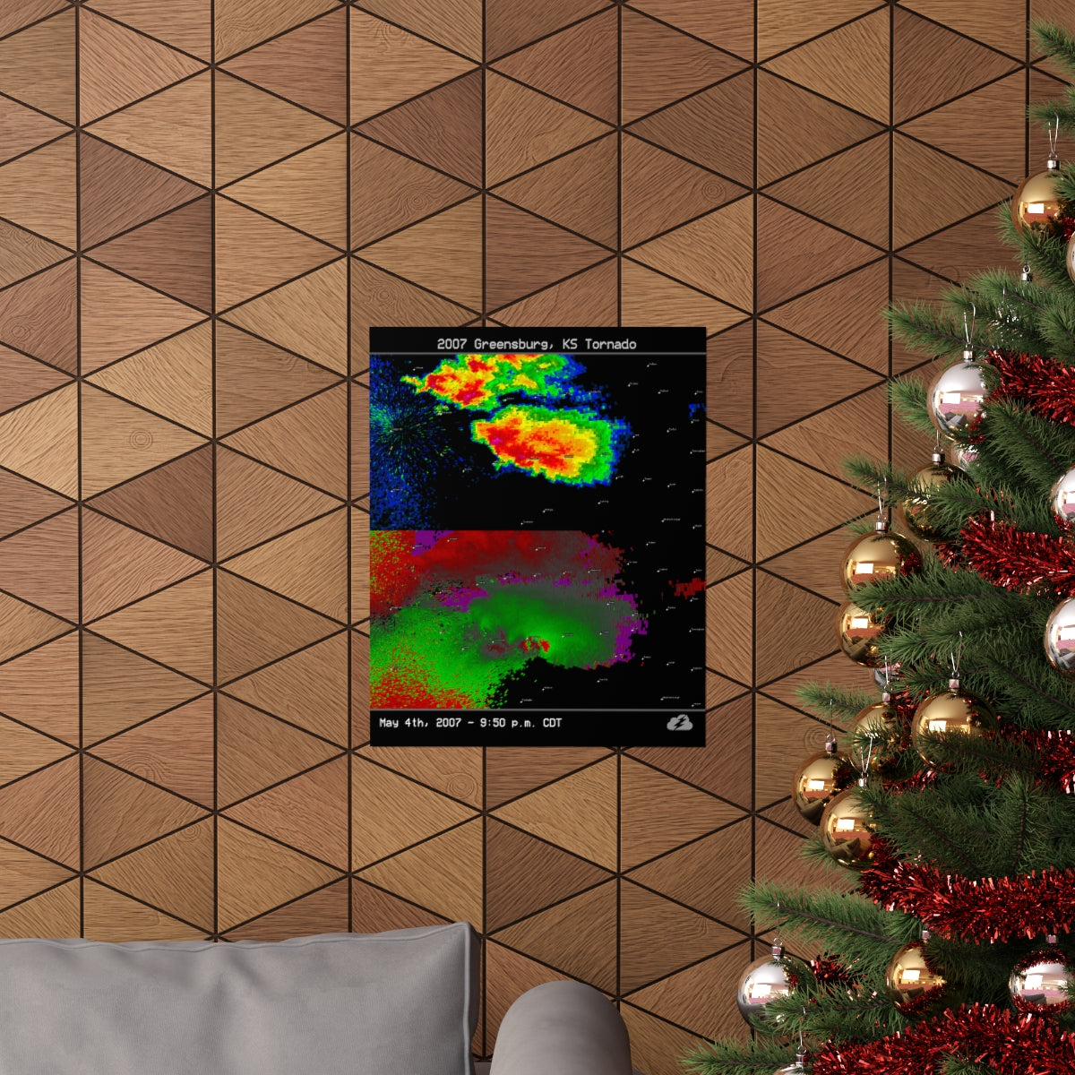 Greensburg, KS 2007 Tornade Poster