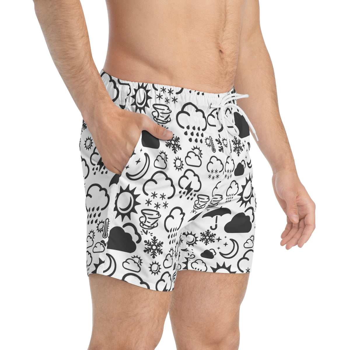 Maillot de bain Wx Icon (Blanc/Noir)