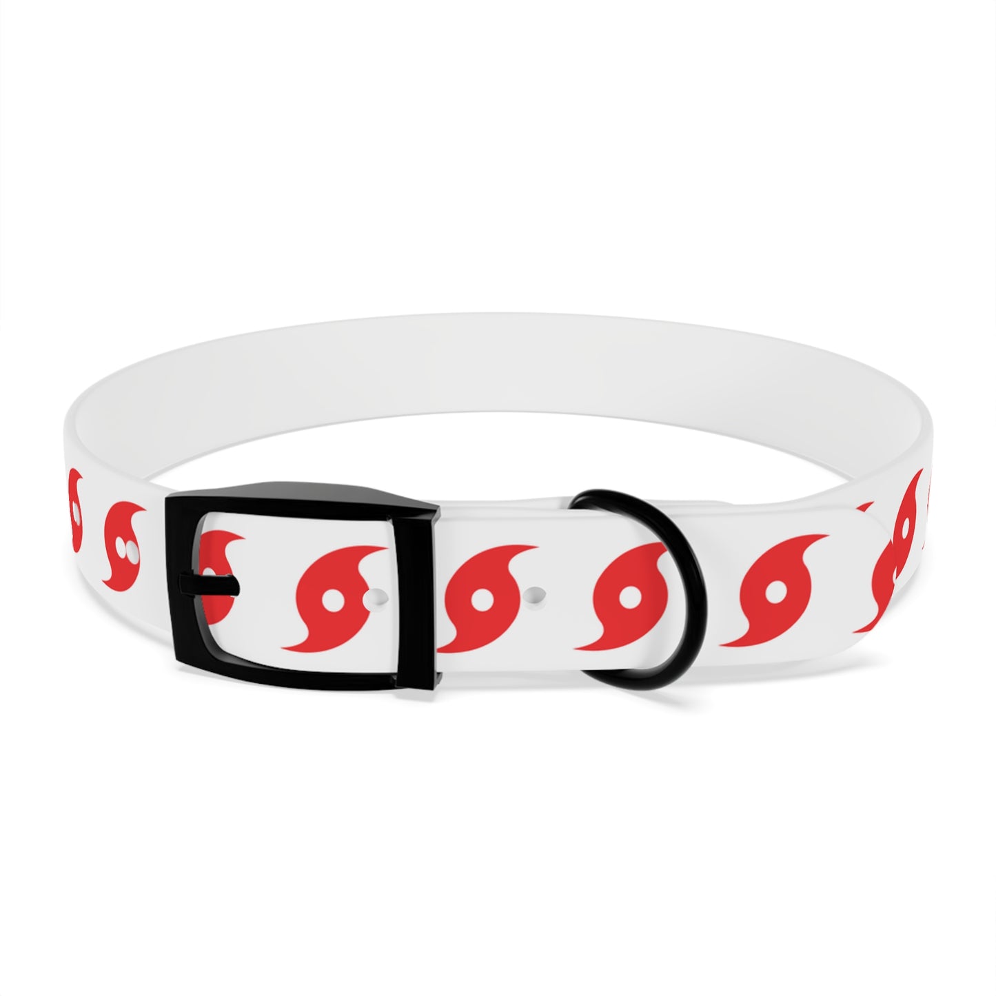 Hurricane Icon (Red) Dog Collar
