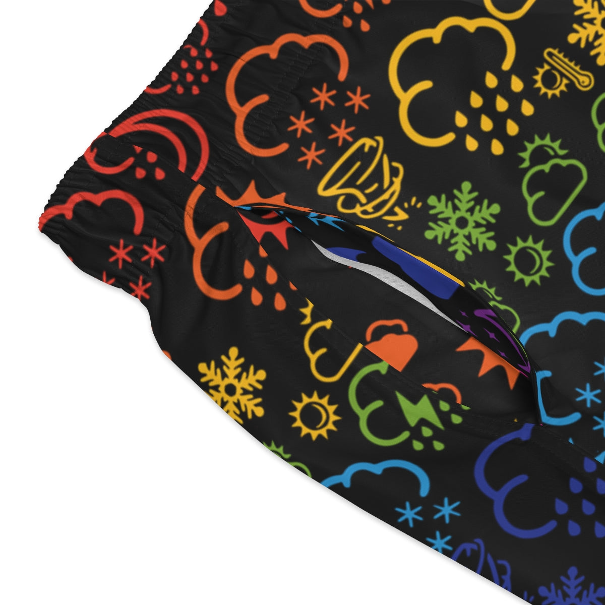 Maillot de bain Wx Icon (noir/arc-en-ciel)