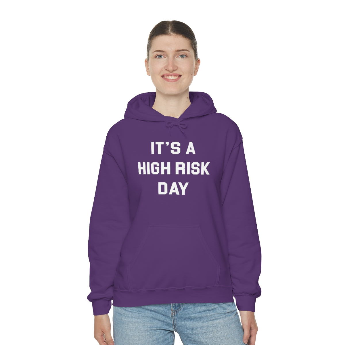 Sudadera con capucha de día de alto riesgo
