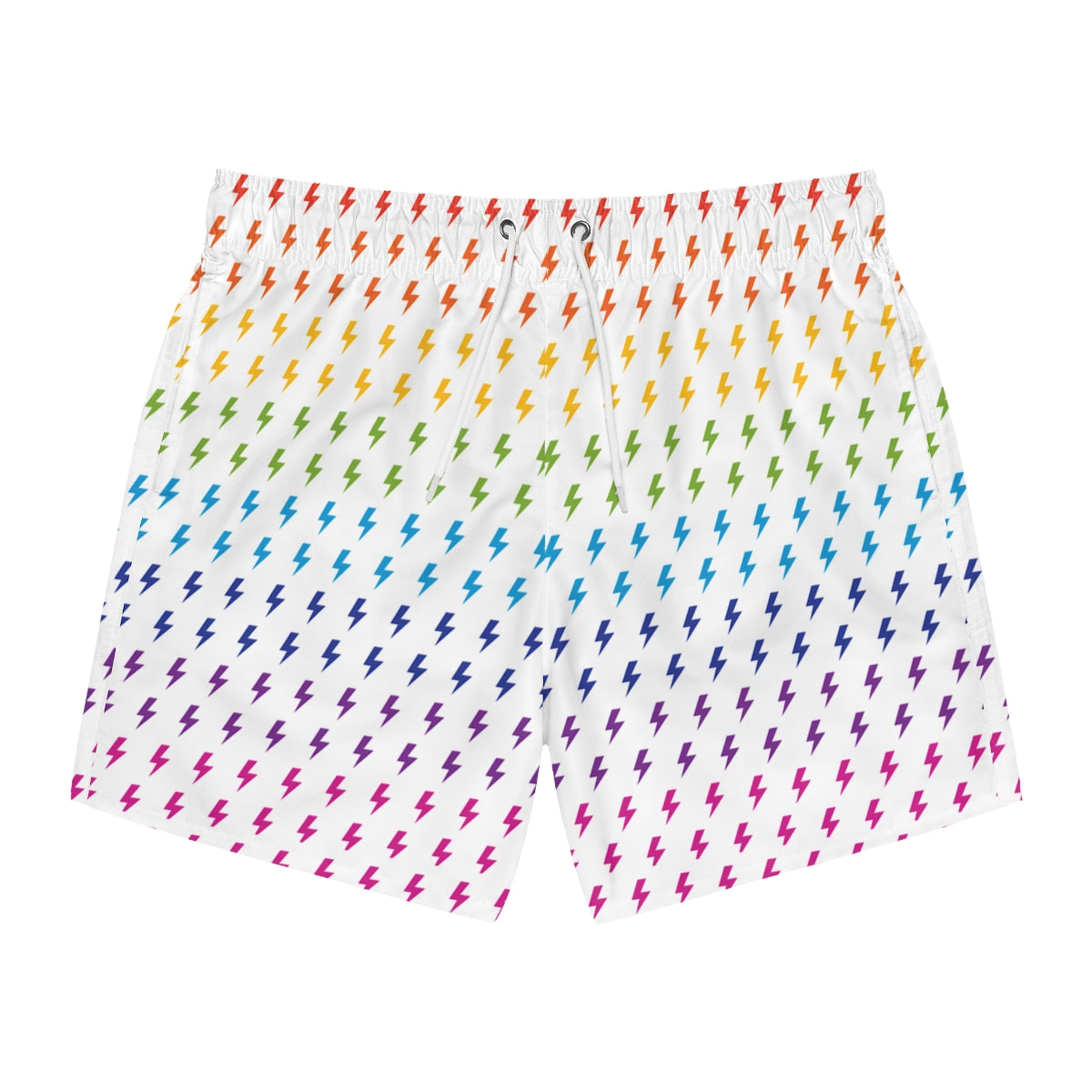 Maillot de bain Lightning (blanc/arc-en-ciel)