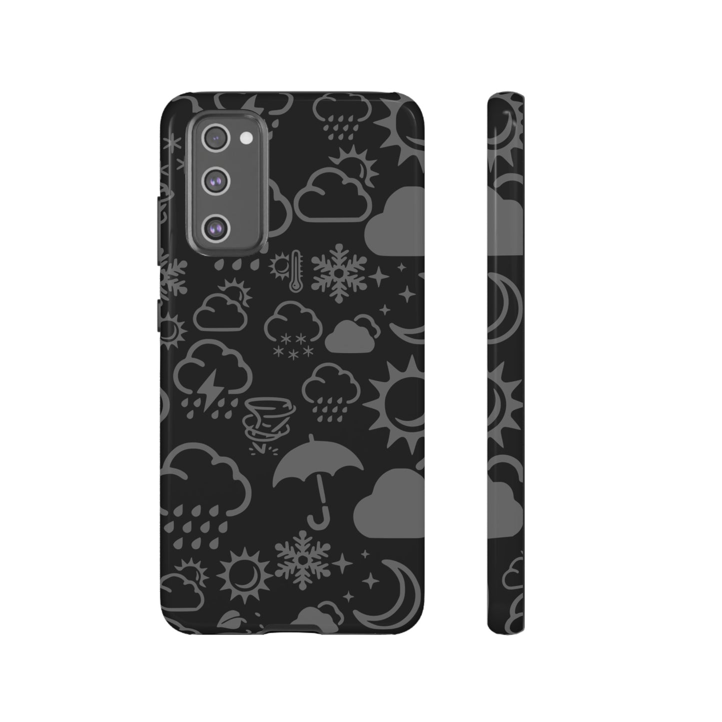 Wx Icon (noir/gris) coque de téléphone robuste