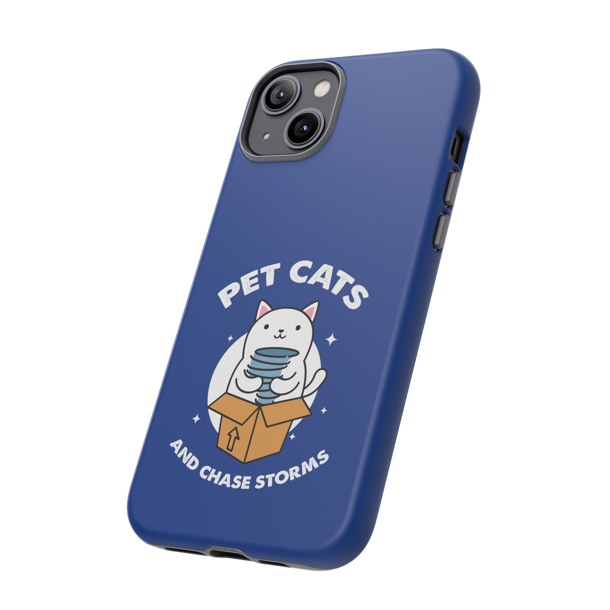 Pet Cats and Chase Storms Tough Phone Case 