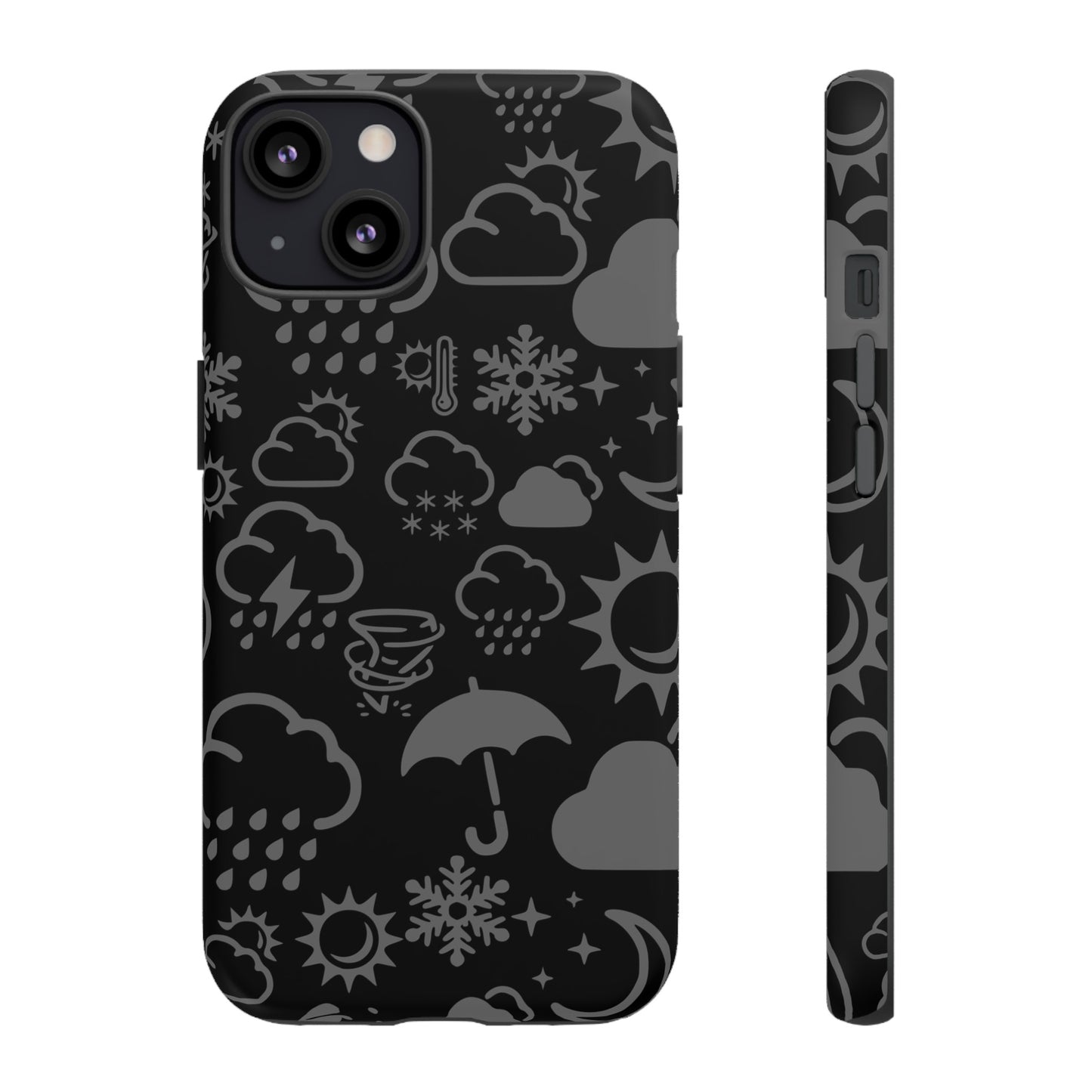 Wx Icon (noir/gris) coque de téléphone robuste