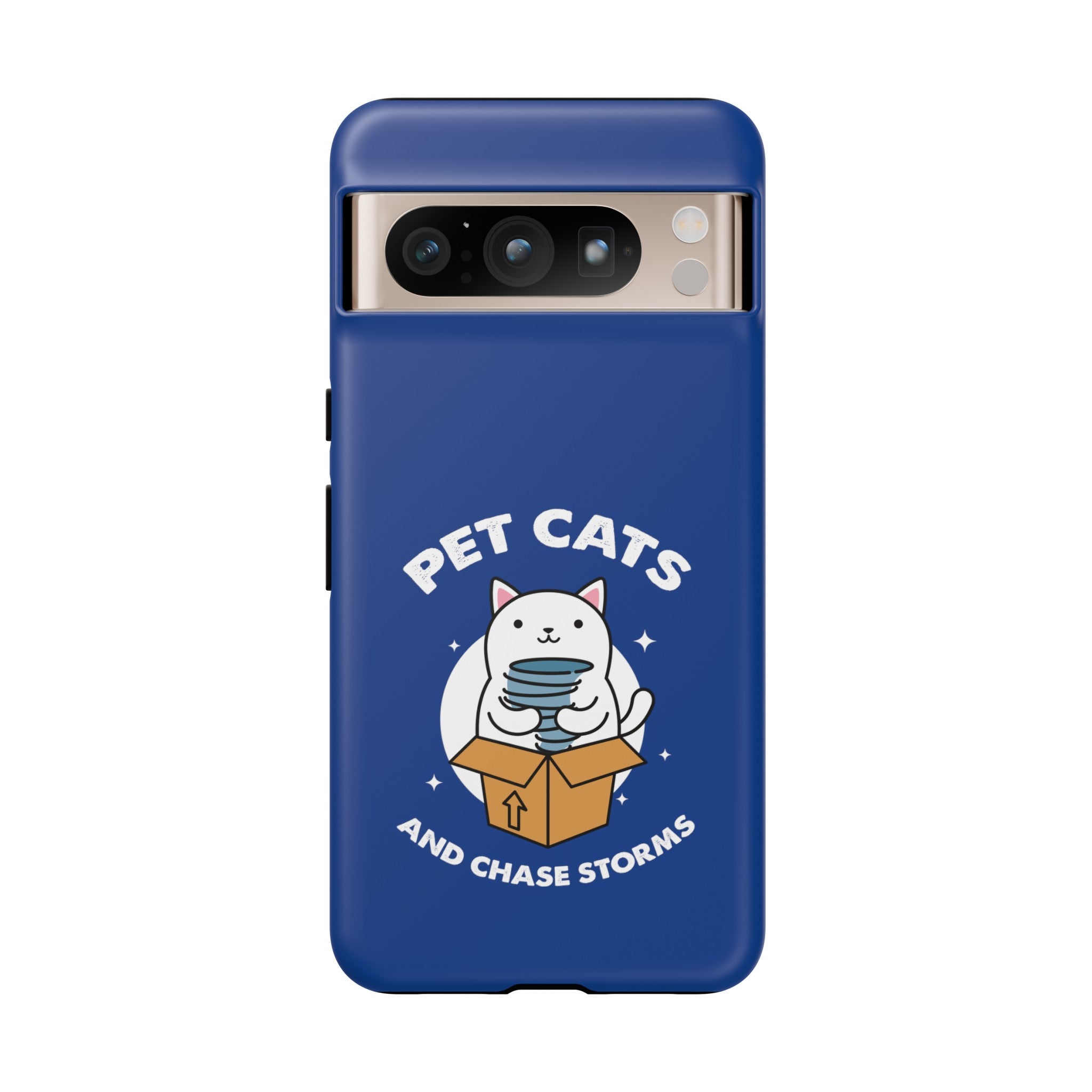 Pet Cats and Chase Storms Tough Phone Case 