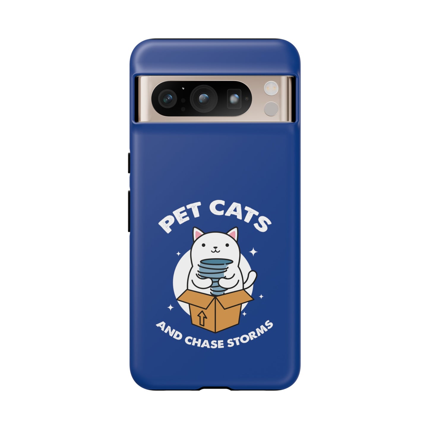 Pet Cats and Chase Storms Tough Phone Case