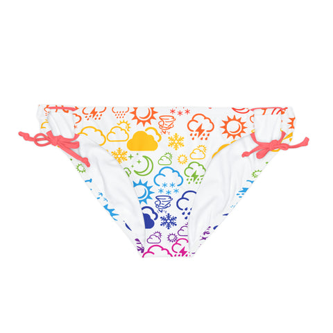 Rainbow Weather Icon Bikini Bottom (AOP)