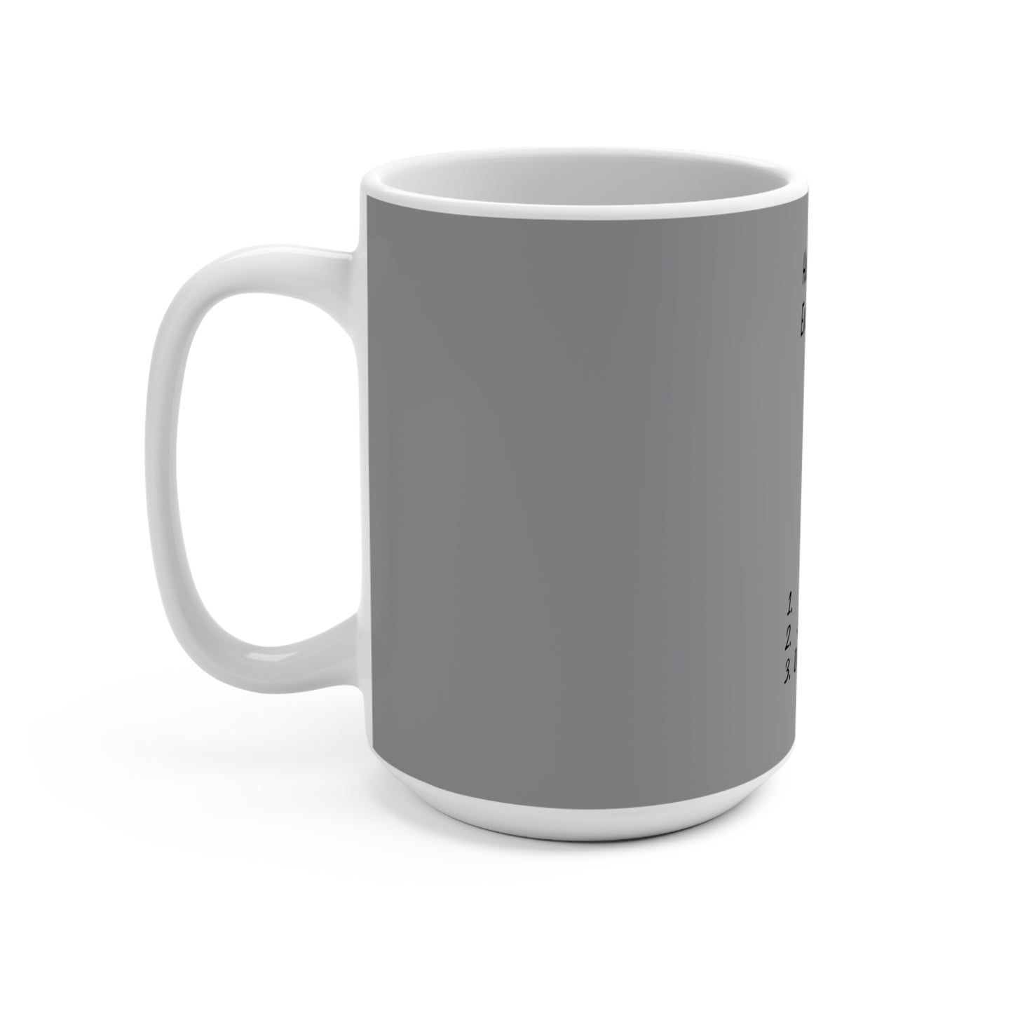 Hurricane Plan Mug 15oz