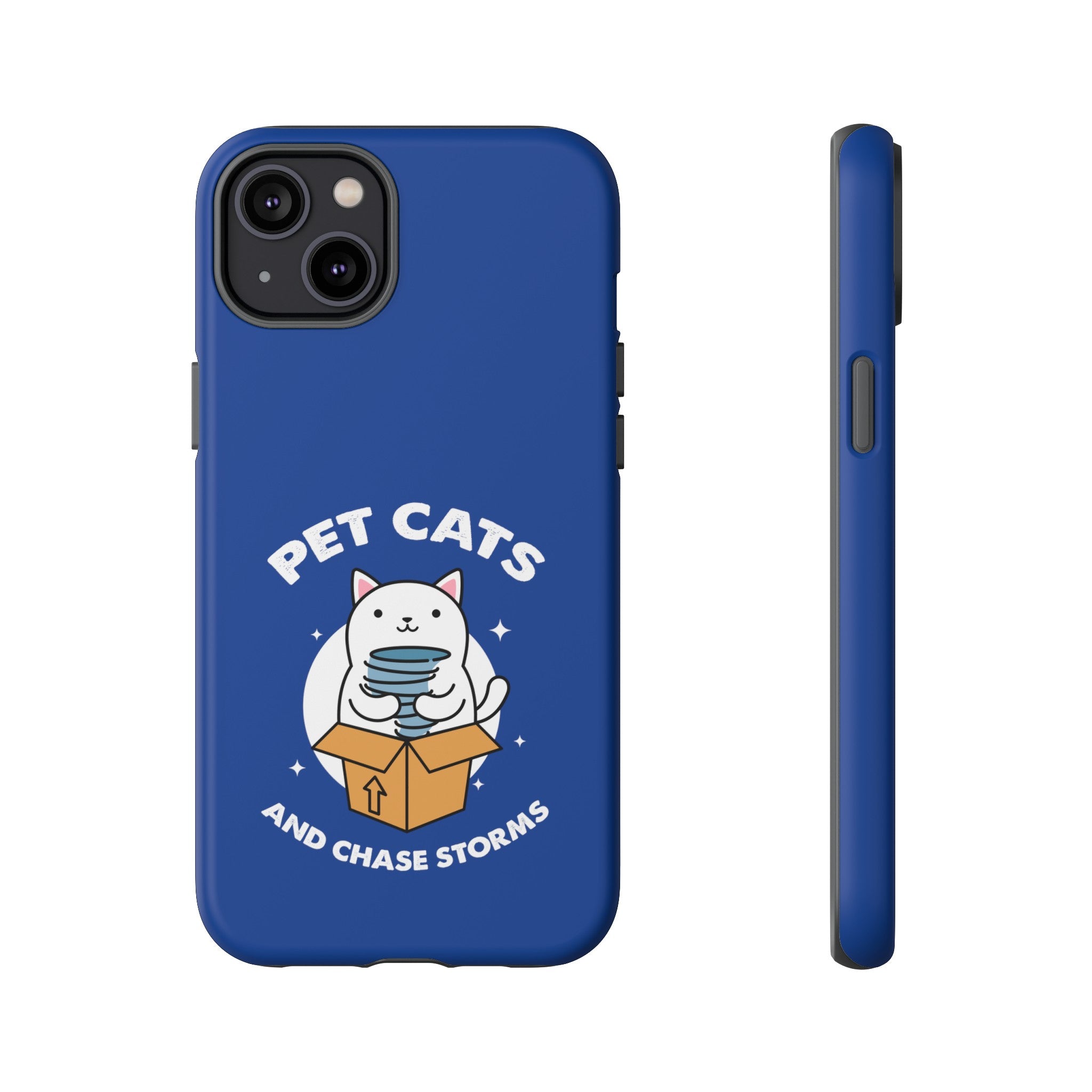 Pet Cats and Chase Storms Tough Phone Case 