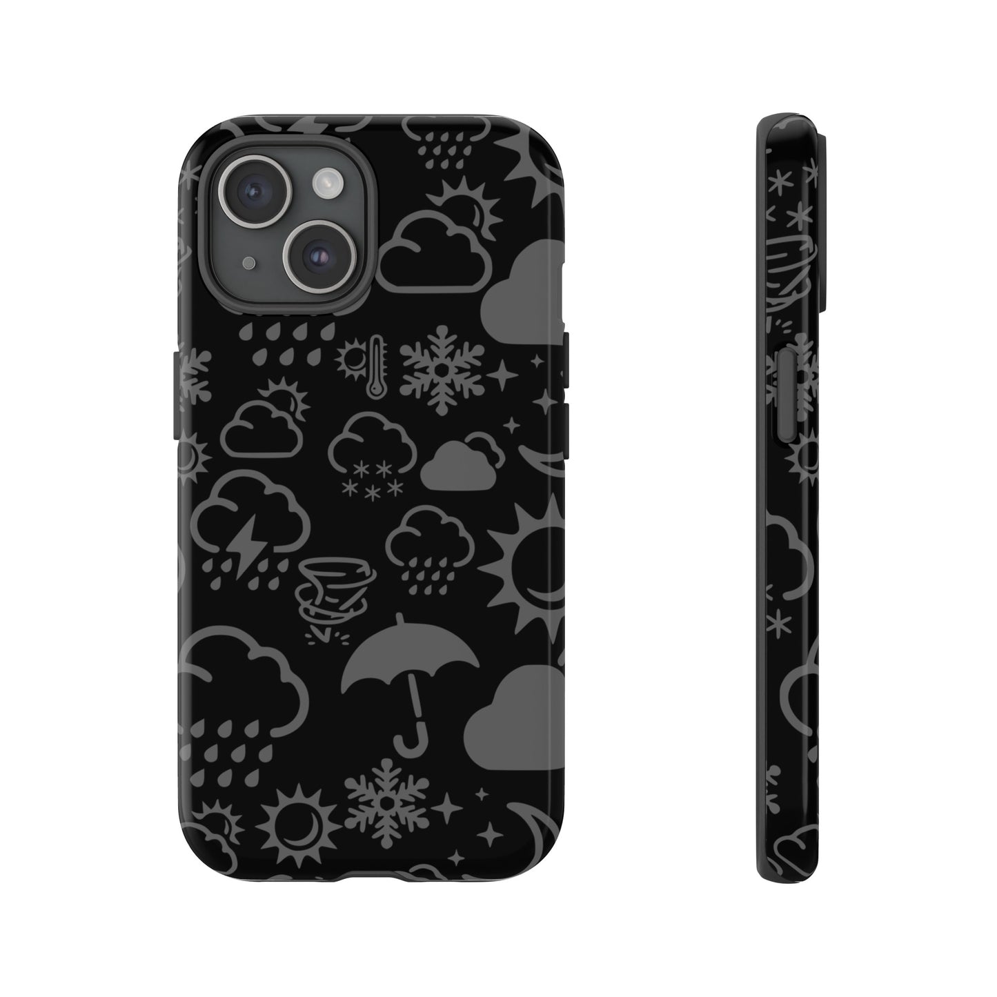 Wx Icon (noir/gris) coque de téléphone robuste