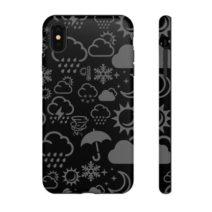 Wx Icon (noir/gris) coque de téléphone robuste