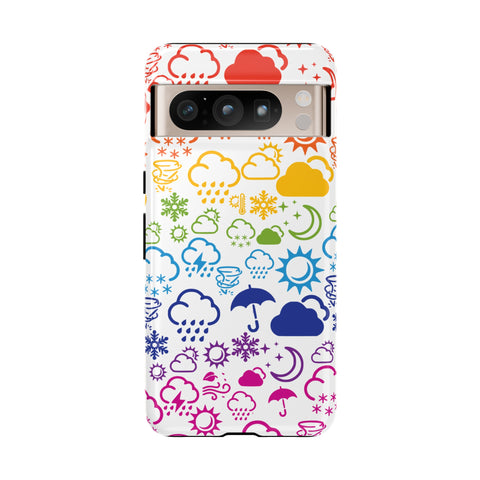 Funda rígida para teléfono Wx Icon (Rainbow)