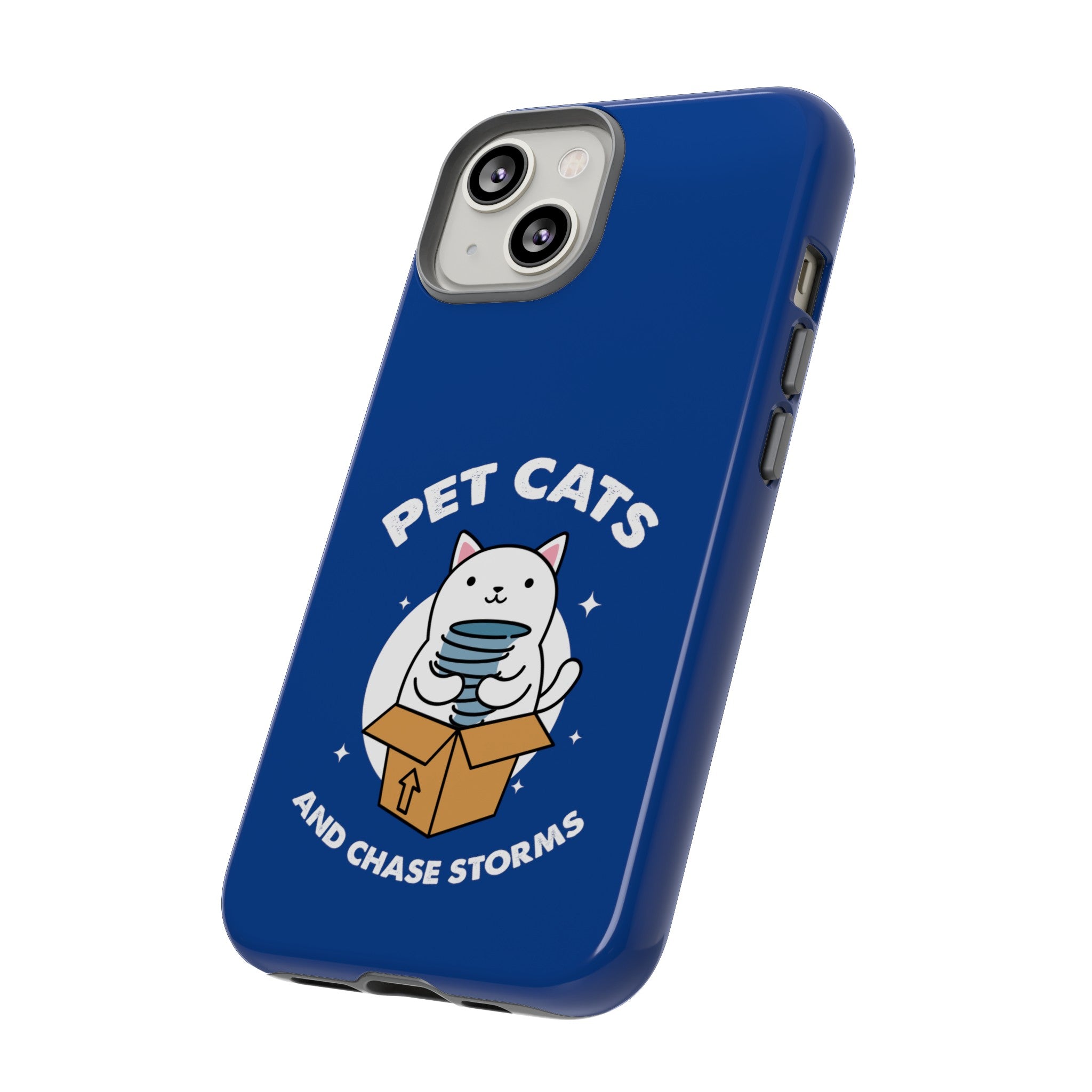 Pet Cats and Chase Storms Tough Phone Case 