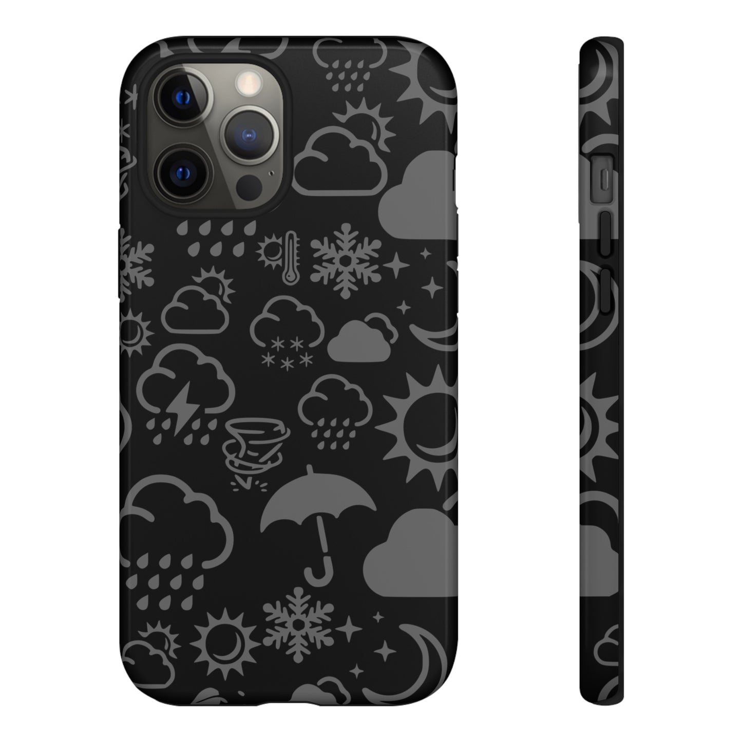 Wx Icon (noir/gris) coque de téléphone robuste