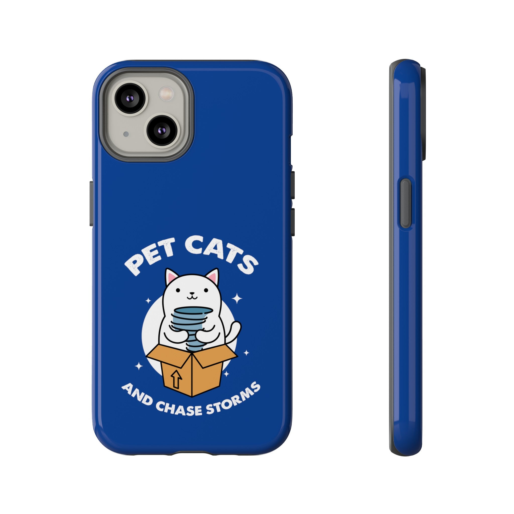 Pet Cats and Chase Storms Tough Phone Case 