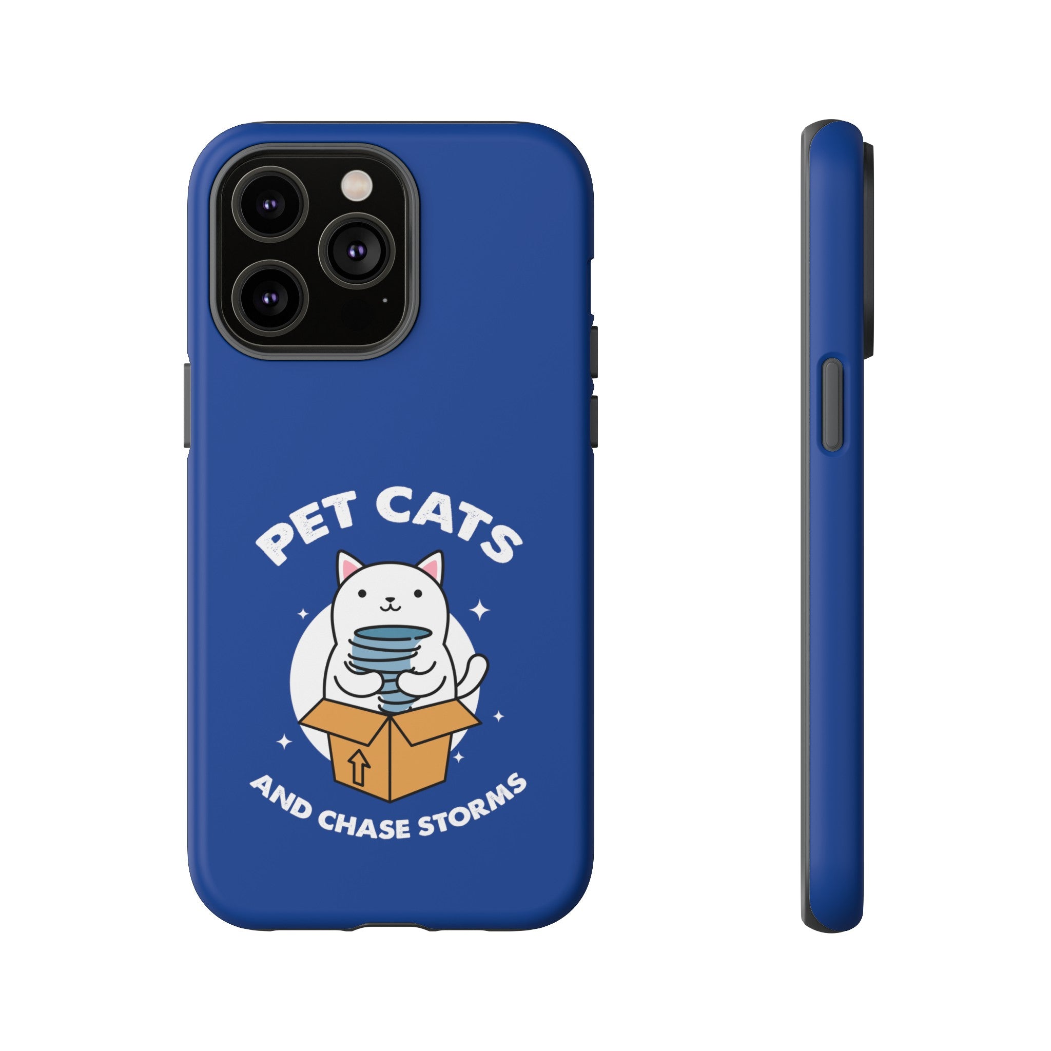 Pet Cats and Chase Storms Tough Phone Case 