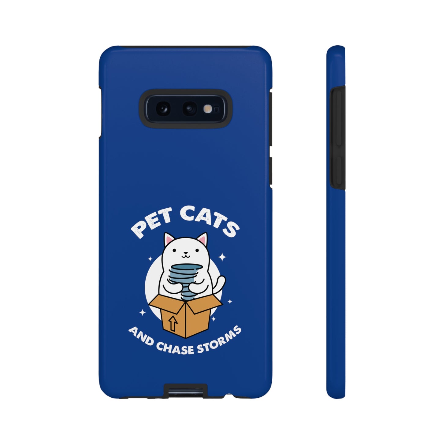 Pet Cats and Chase Storms Tough Phone Case