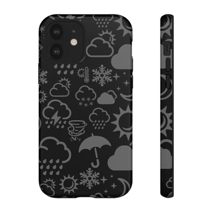 Wx Icon (noir/gris) coque de téléphone robuste