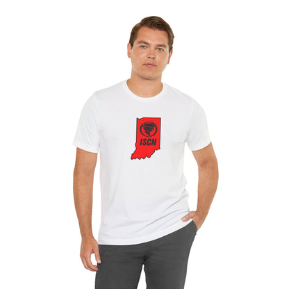 Indiana Storm Chasing Network Tee - Red