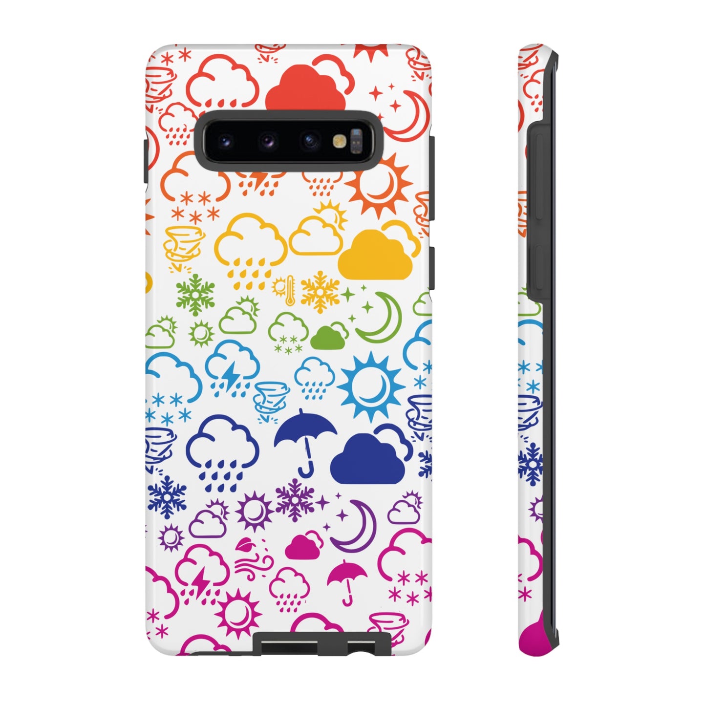 Funda rígida para teléfono Wx Icon (Rainbow)