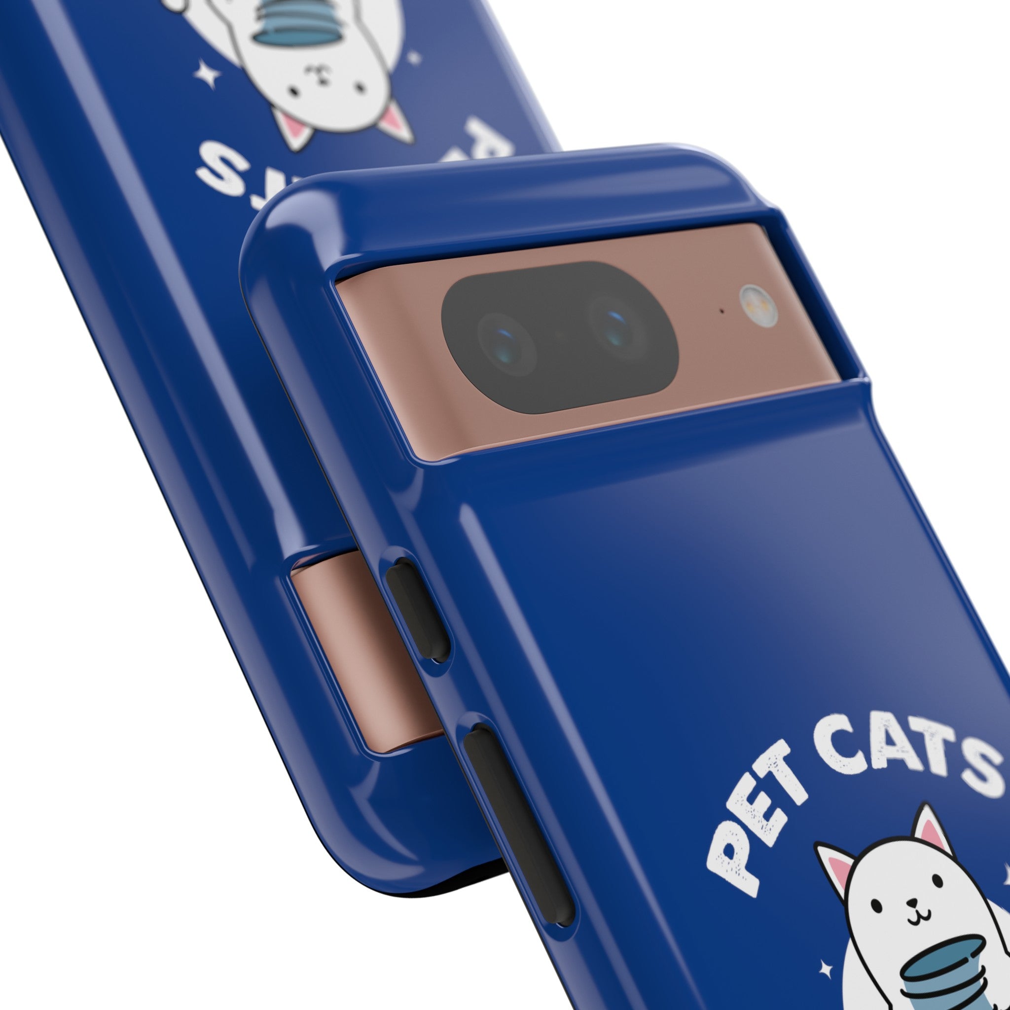 Pet Cats and Chase Storms Tough Phone Case 