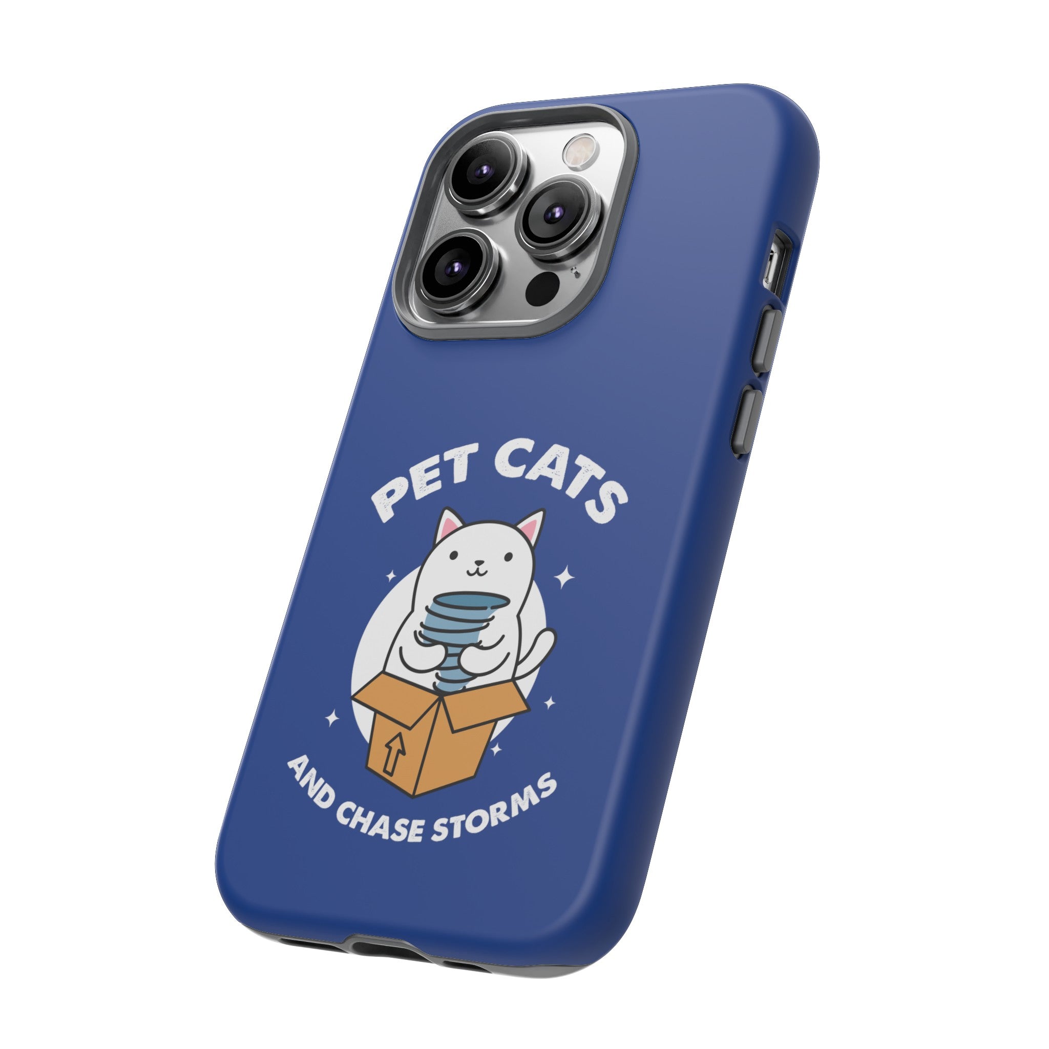 Pet Cats and Chase Storms Tough Phone Case 