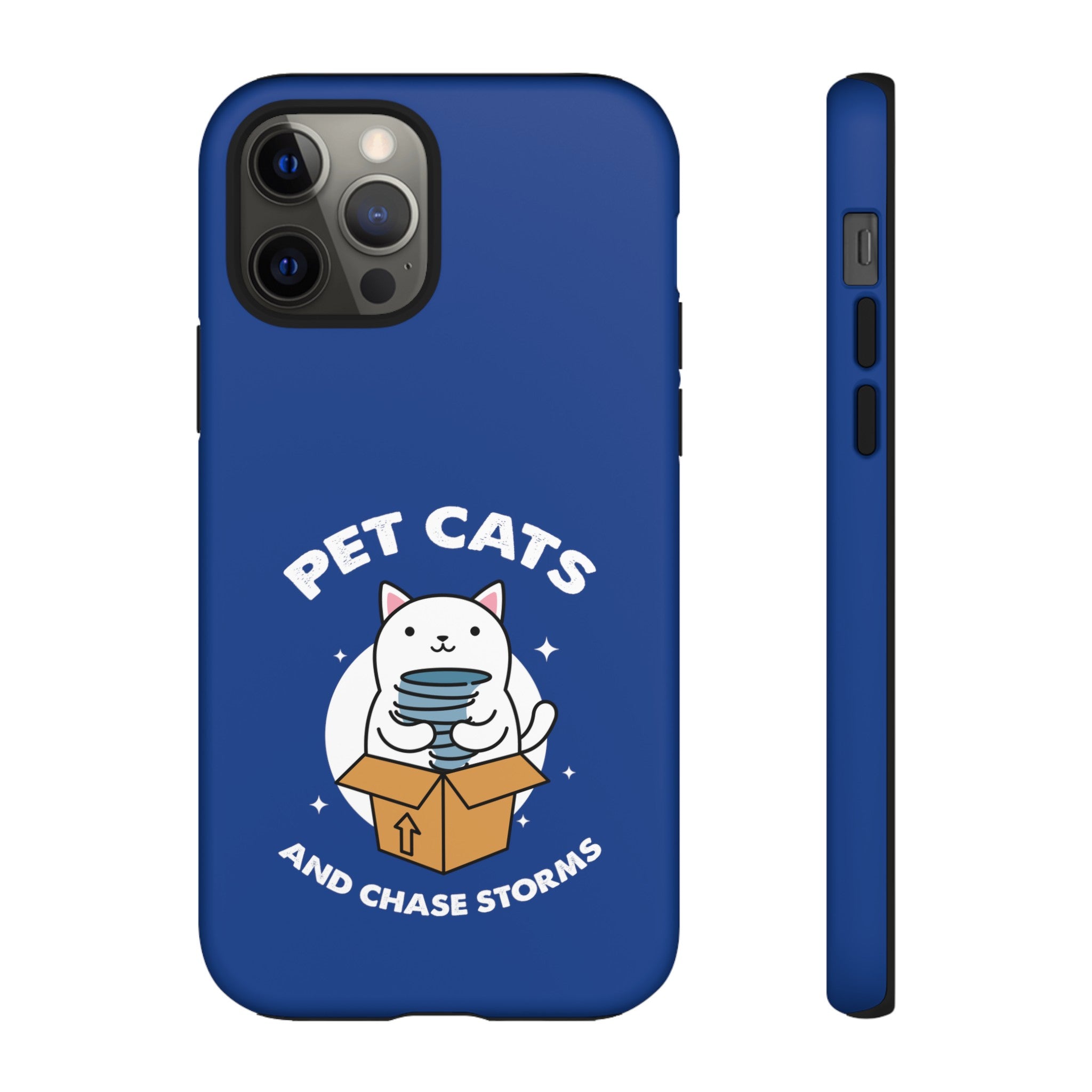 Pet Cats and Chase Storms Tough Phone Case 