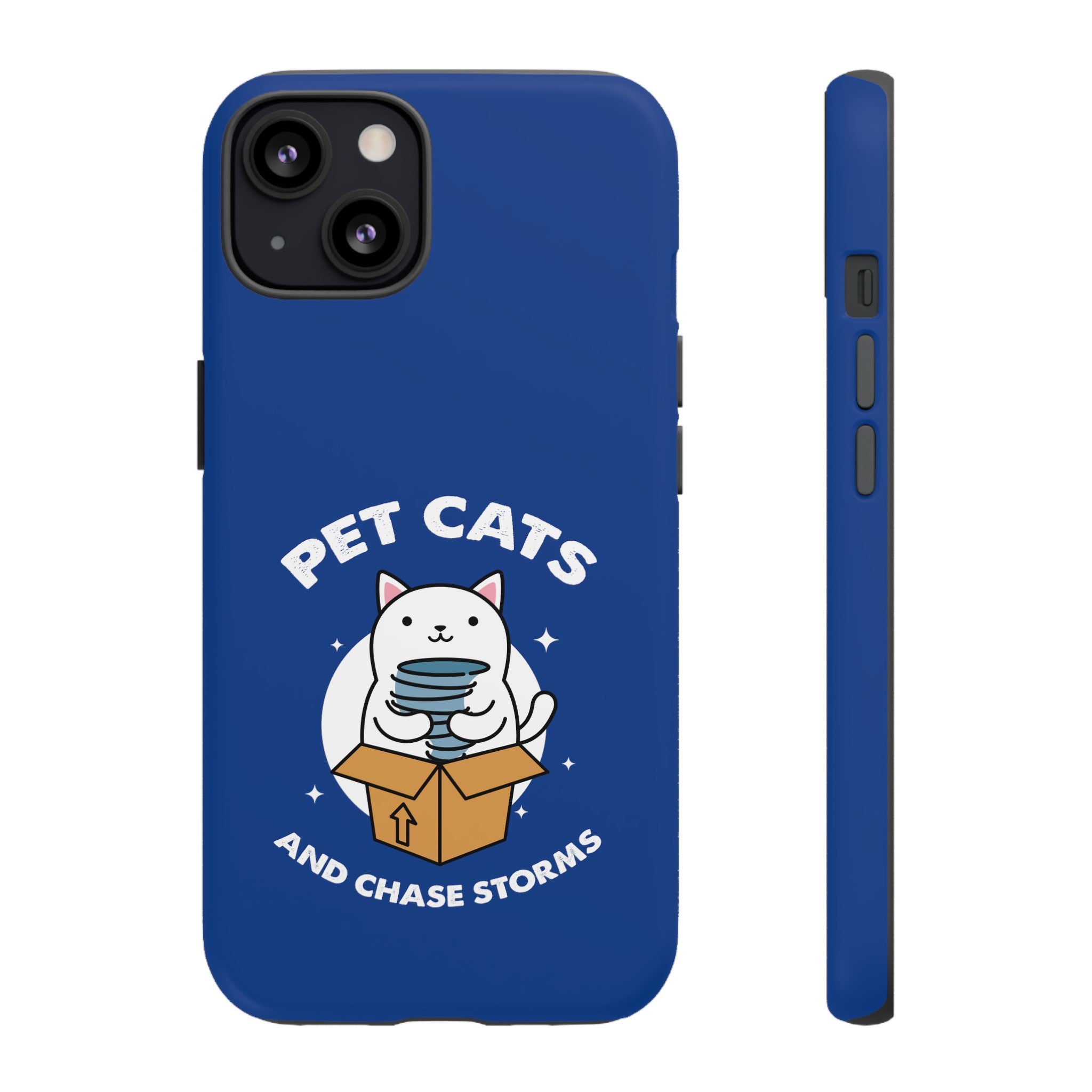 Pet Cats and Chase Storms Tough Phone Case 