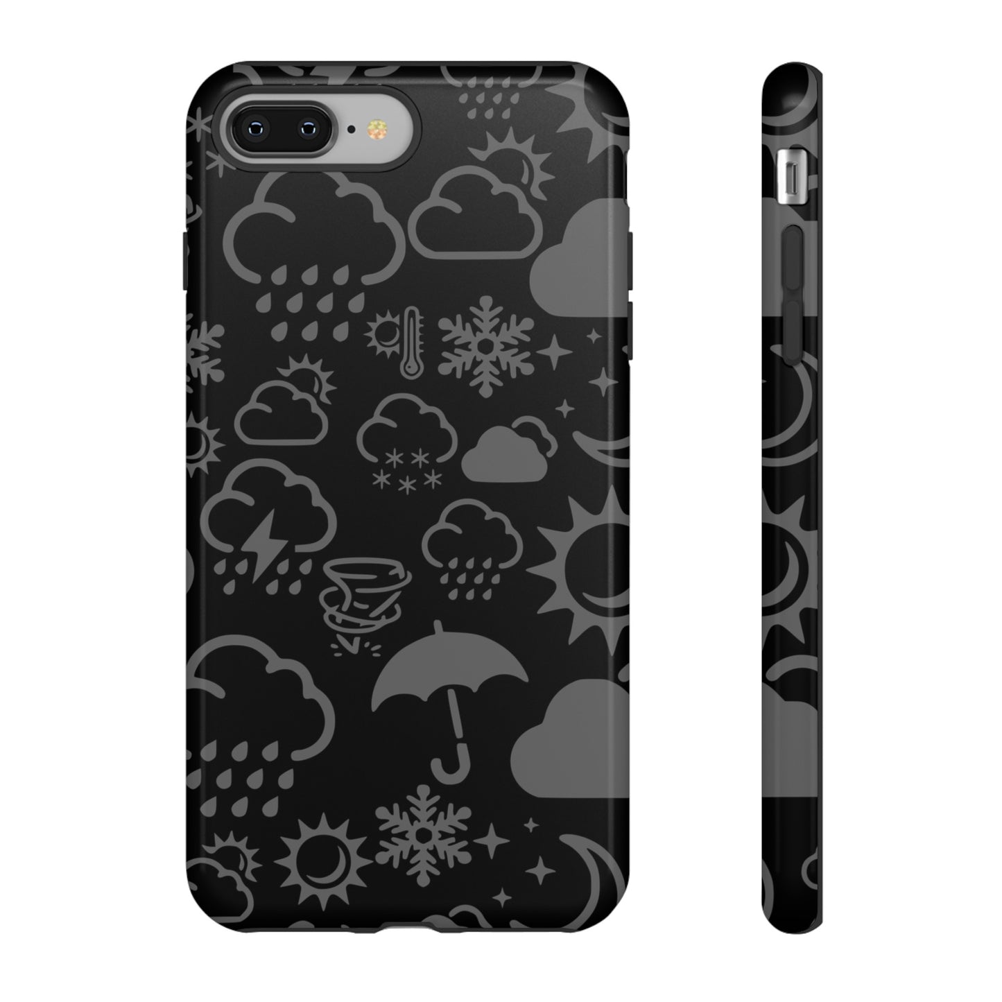 Wx Icon (noir/gris) coque de téléphone robuste