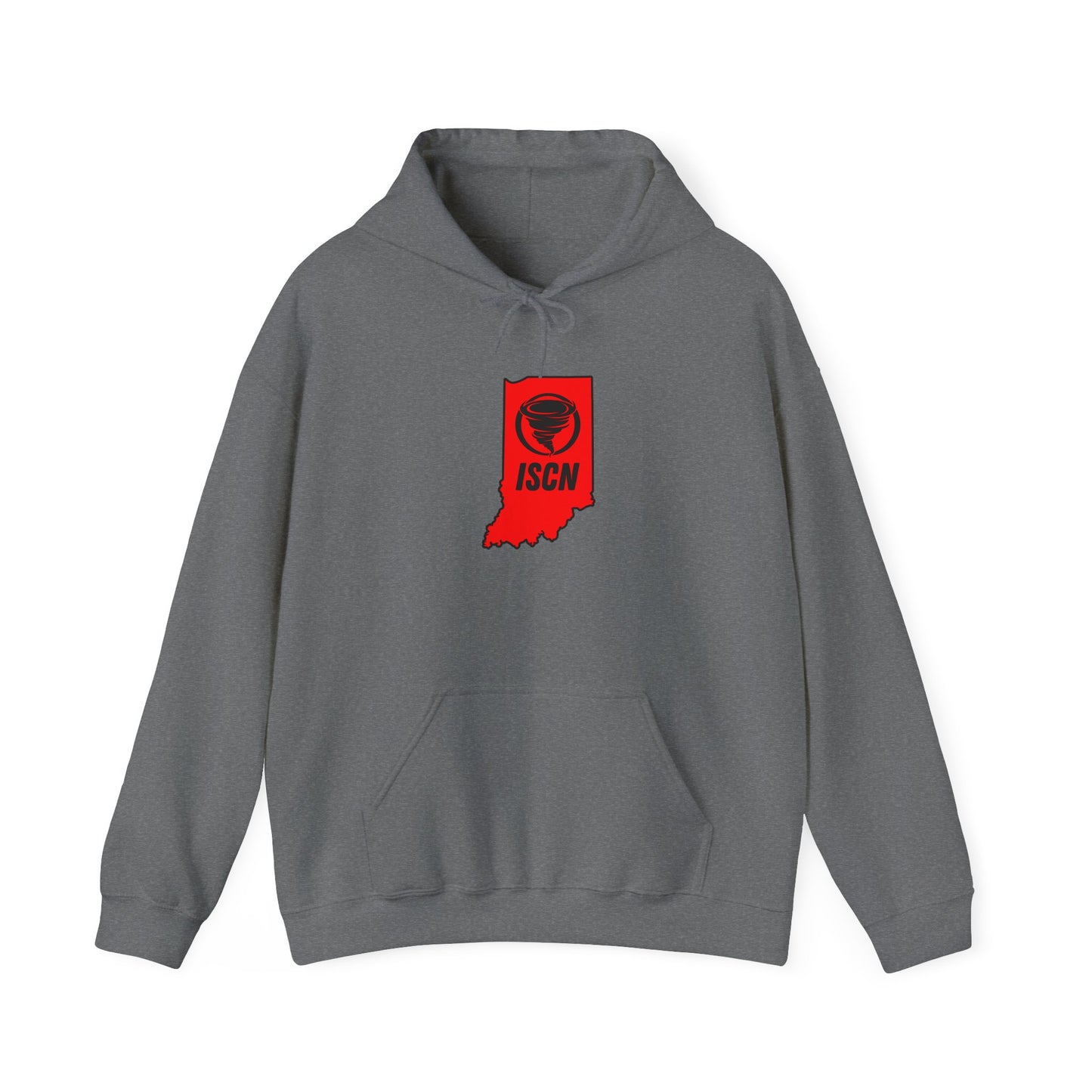 Indiana Storm Chasing Network Hoodie - Red