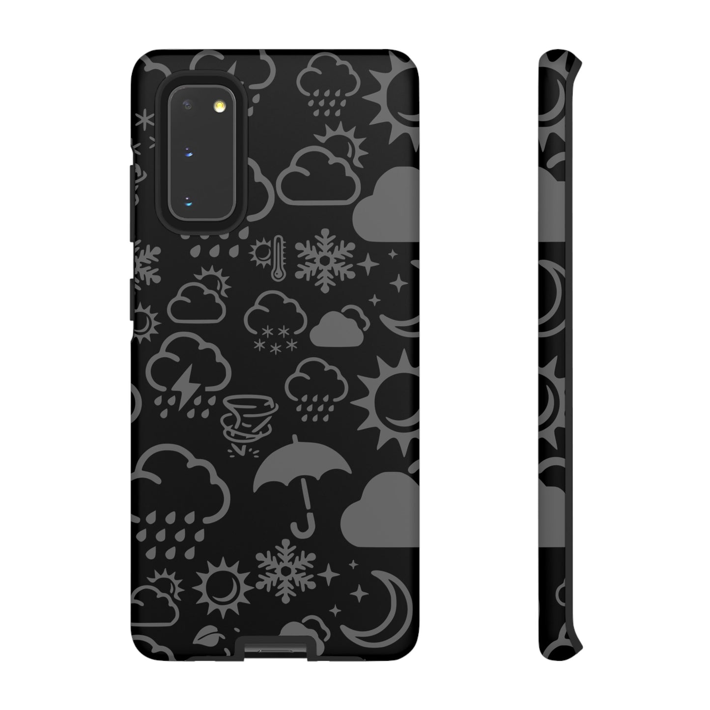 Wx Icon (noir/gris) coque de téléphone robuste