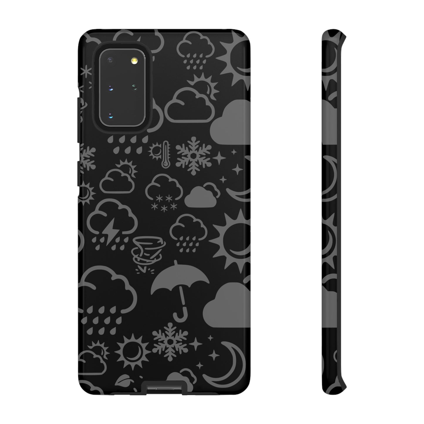 Wx Icon (noir/gris) coque de téléphone robuste