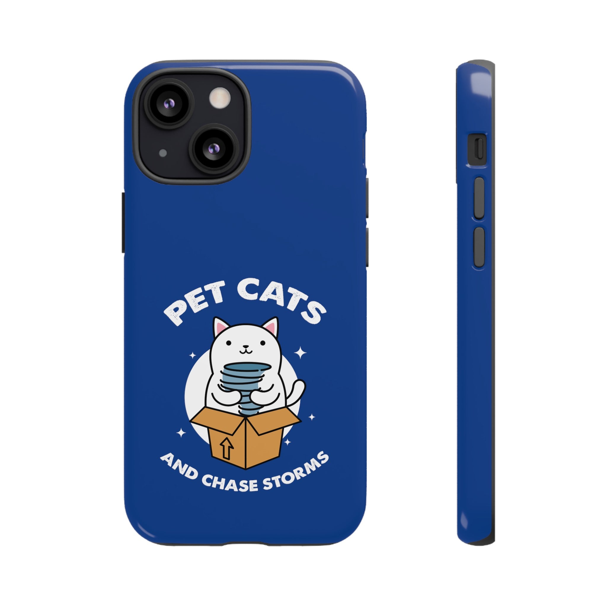 Pet Cats and Chase Storms Tough Phone Case 