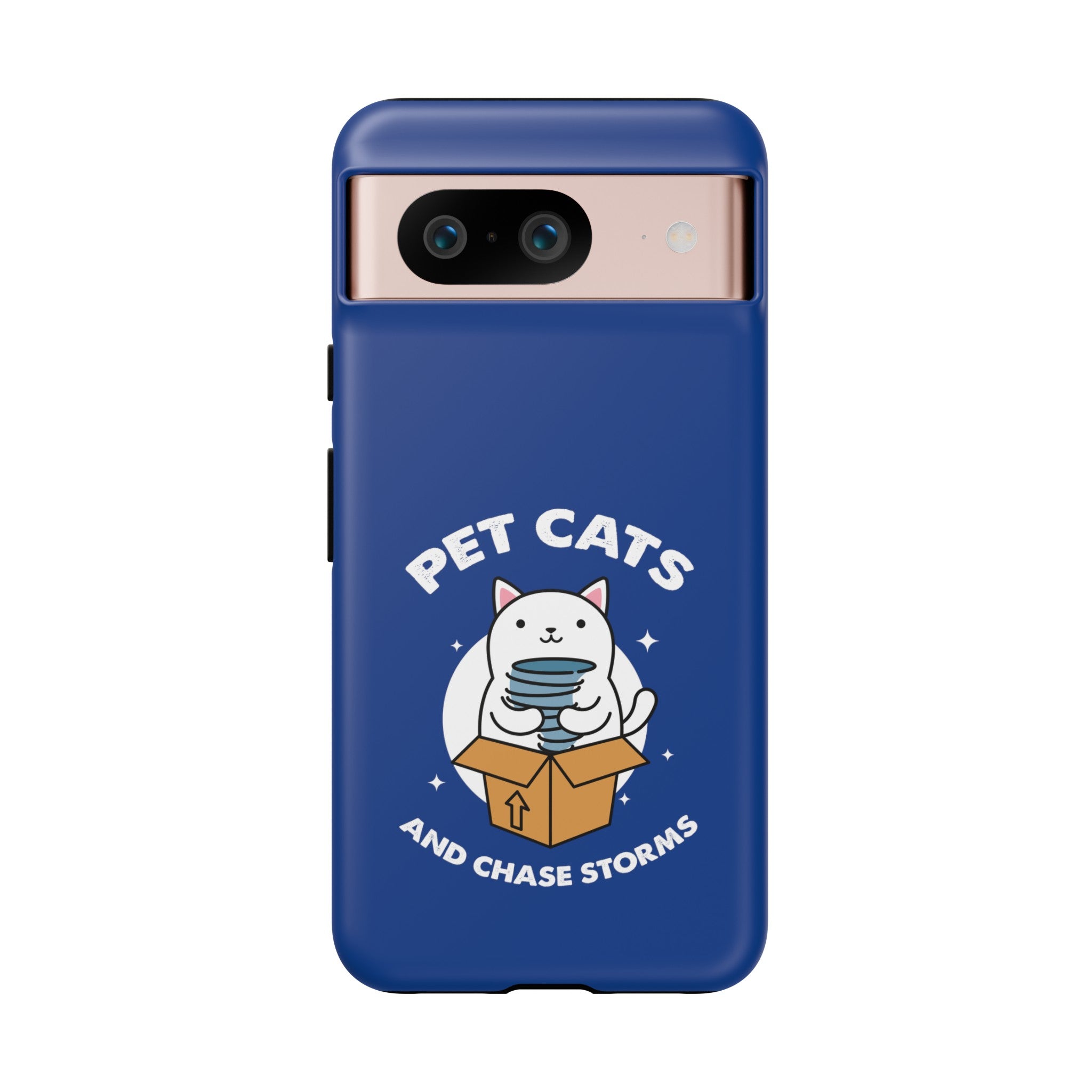 Pet Cats and Chase Storms Tough Phone Case 