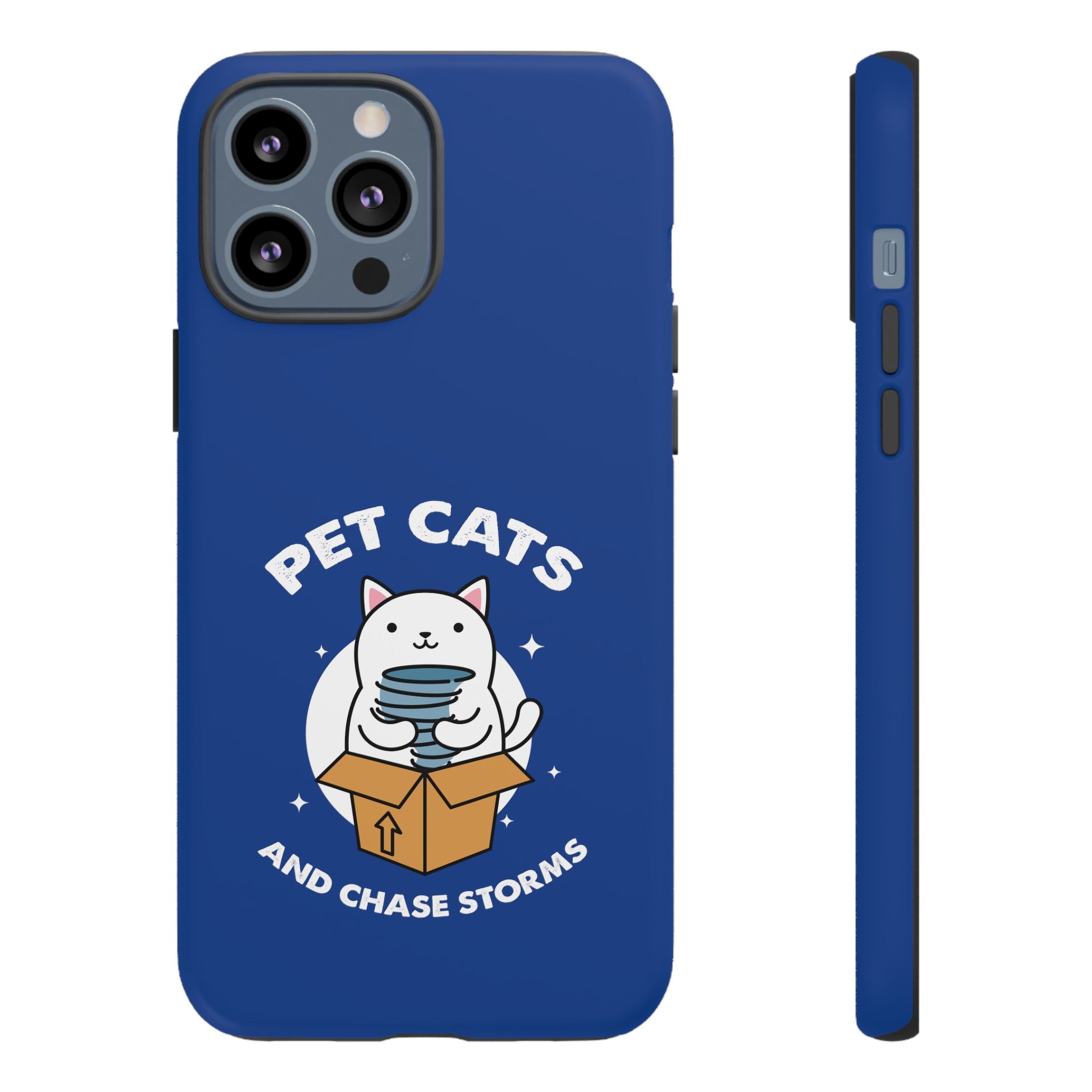 Pet Cats and Chase Storms Tough Phone Case 