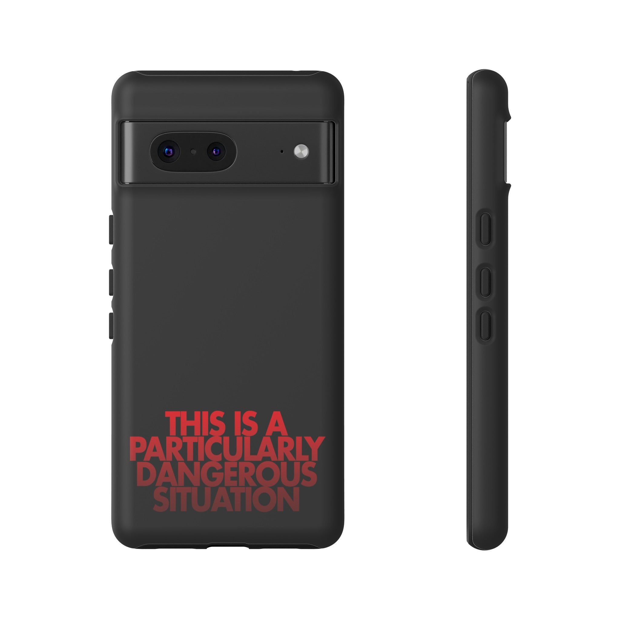 Esta es una funda resistente para teléfono PDS. 