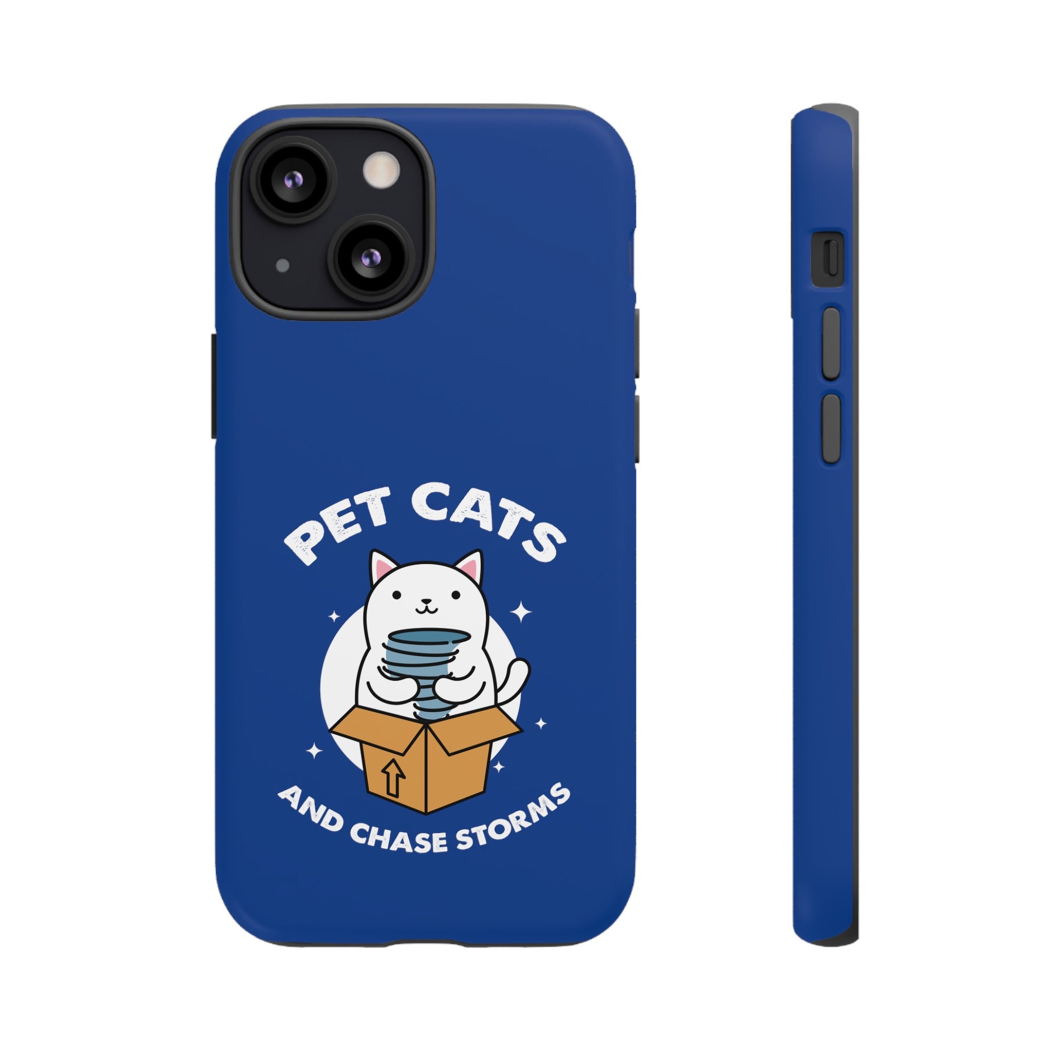 Pet Cats and Chase Storms Tough Phone Case 